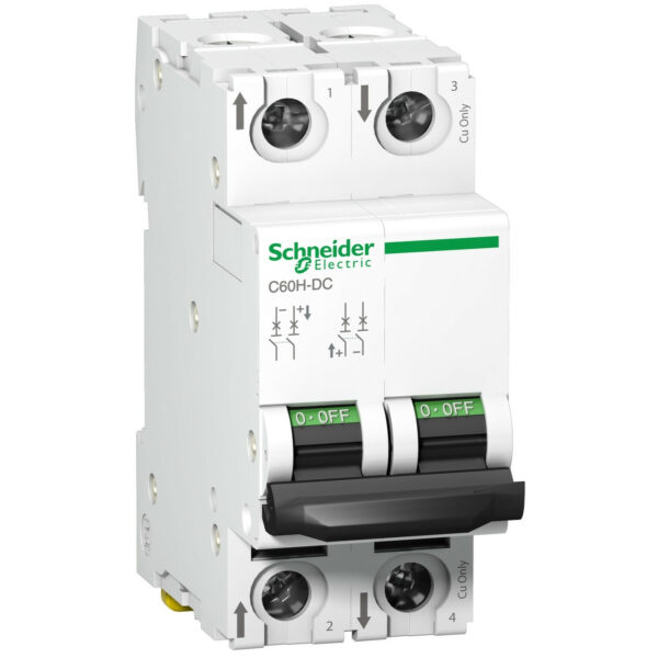 Acti9 C60H-DC 2P - 2 à 10A