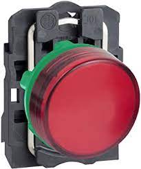 Harmony XB5 - voyant lumineux DEL - D=22 - rouge - 24V - XB5AVB4