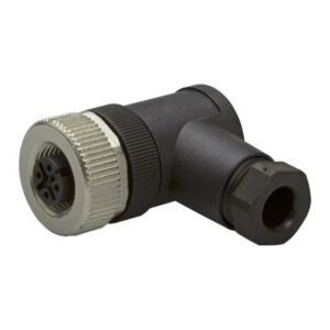 Connecteur M12 Femelle coudé 3 pôles - M12FC3P