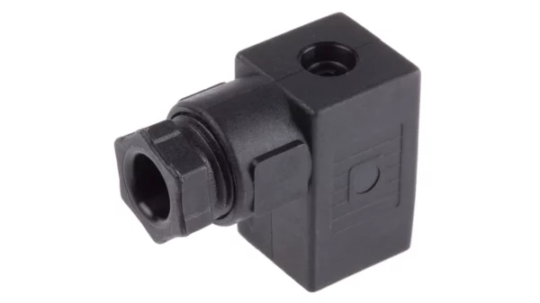 Connecteur de solénoïde, Femelle, 3P, Vis centrale 6A, 250 V c.a., série MSSD, PG7, IP65 - MSSD-EB