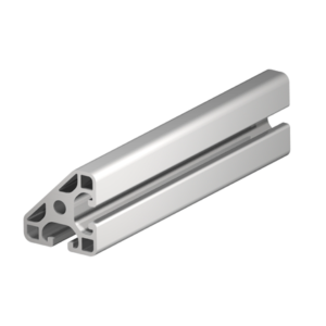 Profilé 8 aluminium  40 par 40 45° Léger  barre de 6 mètre - prof8-40-40-45-L-6