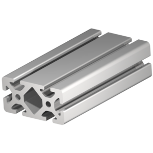 Profilé 8 aluminium  80 par 40 Lourd a la coupe - prof8-80-40-Lo-C