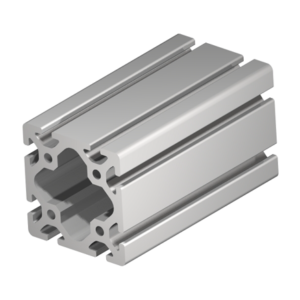Profilé 8 aluminium  80 par 80 Lourd a la coupe - prof8-80-80-Lo-C