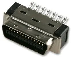 Connecteur Sub-D, Mini D (Connecteurs câble plat), Mâle, MDR 101, 26 Contact(s), A souder -