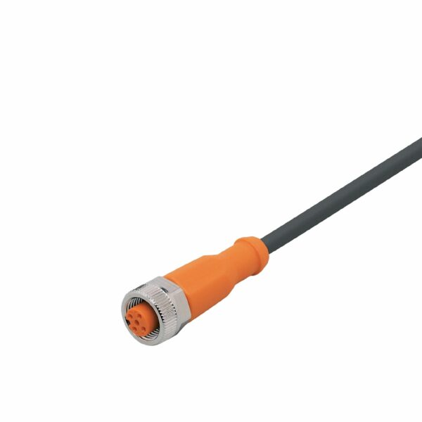 Câble avec prise femelle 10 mètres M12 à câbler - EVC003